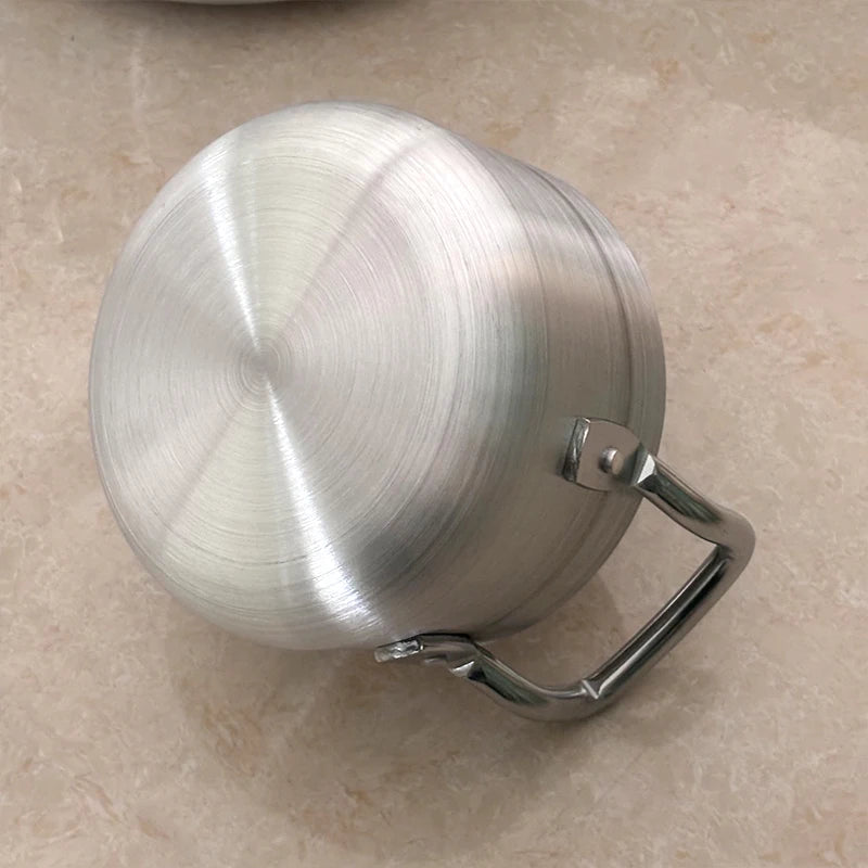 Ensemble de casseroles à soupe épaisses en aluminium, casseroles à jubenzde ollas, ustensiles de visionneuse, vente en gros, 14 pièces l'atelier des ustensiles