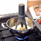 Agitateur à casserole triangulaire, batteur à œufs automatique, Sauces multifonctions, soupe, crème, mélangeur, lavable au lave-vaisselle, outils de cuisine à piles l'atelier des ustensiles