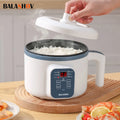 Cuiseur à riz électrique 1,7 l, simple, Double couche, 220V, multi-cuiseur antiadhésif, multicuiseur mécanique intelligent, Pot de riz à la vapeur pour la maison l'atelier des ustensiles