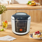 Mini-cuiseur à riz électrique portable pour véhicule, avec fonction de chauffage et plateau vapeur, idéal pour le porridge et les repas en déplacement l'atelier des ustensiles