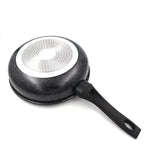 Master Star New Deep Fry Pan High Quality Thicken Made Black Granite Coating Frying Pan Non Stick Induction Cooker l'atelier des ustensiles