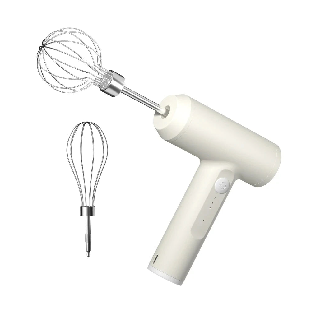 Mélangeur électrique sans fil, fouet automatique de pâte, batteur d'œufs à 3 vitesses, pâte de cuisson, mélangeur de crème à gâteau, outils de cuisine l'atelier des ustensiles