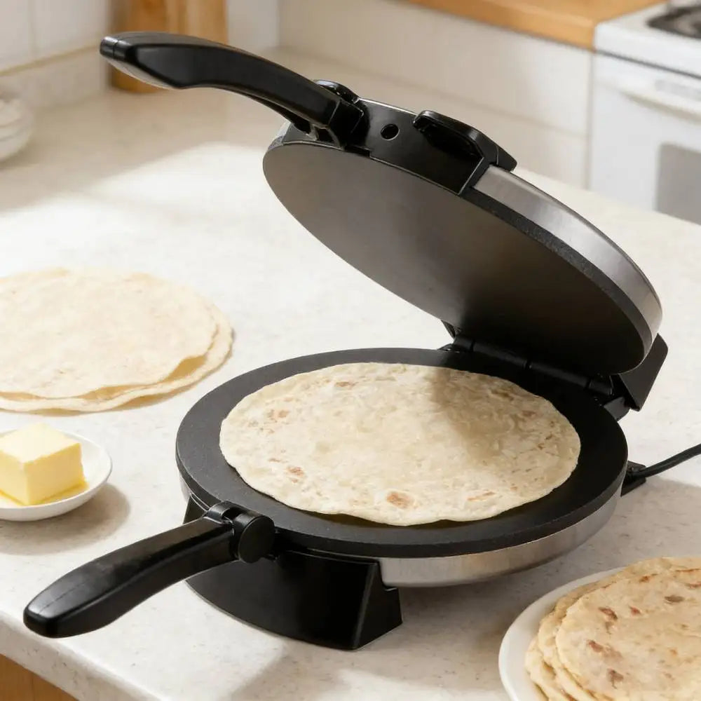 Machine à crêpes électrique antiadhésive, haute efficacité, pour crêpes et Chapati, rouleaux de printemps, pour la cuisine domestique l'atelier des ustensiles