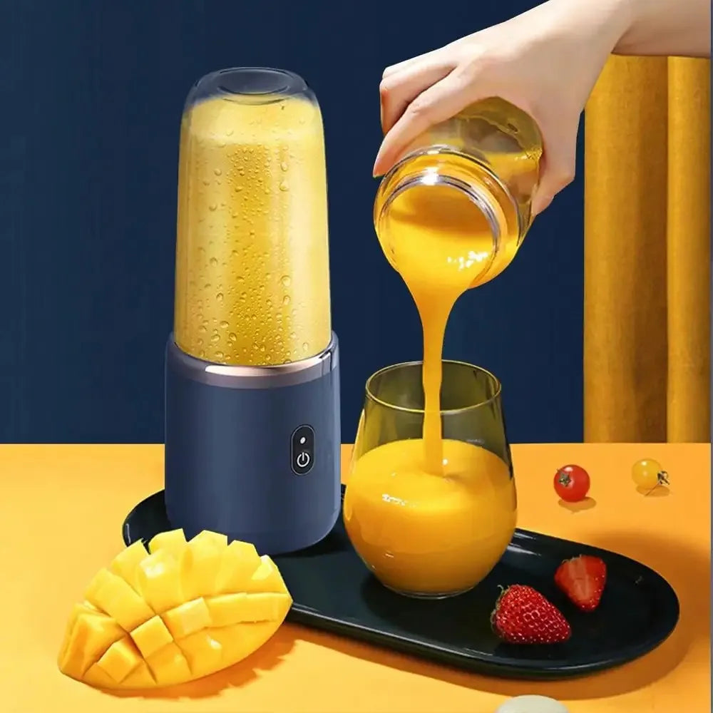 Mixeur portable rechargeable – 380 ml, pour smoothies et glace pilée, idéal pour les voyages, la salle de sport et les déplacements l'atelier des ustensiles