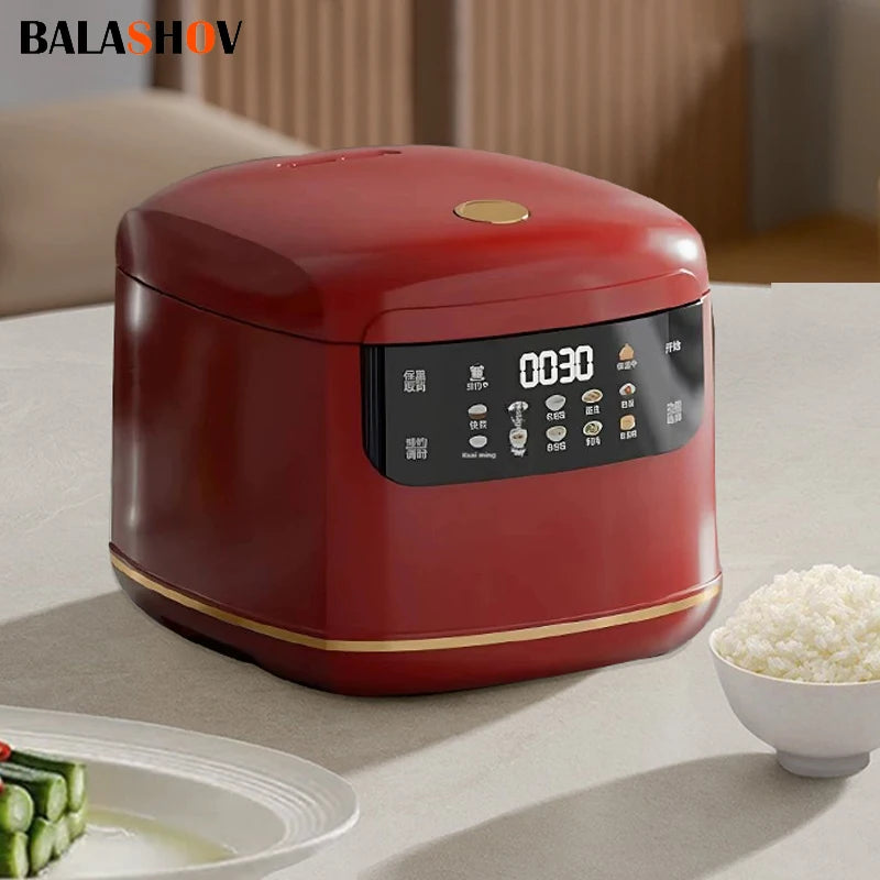 Multicuiseur cuiseur à riz électrique 110V 220V Pot antiadhésif 1-3 personnes Mini Machine de cuisson cuiseur à riz intelligent cuit à la vapeur cuisine 2L l'atelier des ustensiles