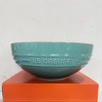Grand bol à soupe en céramique, bol à salade, Le Creuset, usage domestique, grand bol, vaisselle de style français l'atelier des ustensiles