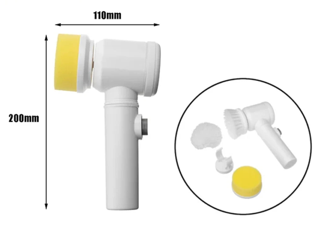 Brosse à livres électrique multifonctionnelle pour la cuisine, épurateur électrique HO3 en 1, gadget ménager l'atelier des ustensiles