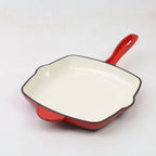 Ensemble de 7 pièces de pot en émail, pot en fonte, ensemble de sept pièces, haute valeur l'atelier des ustensiles
