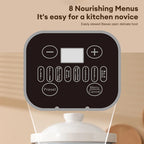 Marmite électrique multifonctionnelle de 3,8 l, mijoteuse, Pot intérieur en céramique, multi-cuiseur pour soupe, bouillie, Casserole, cuisine domestique l'atelier des ustensiles