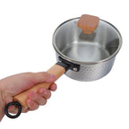 Casserole multifonctionnelle pour la cuisine et la pâtisserie, faitout à lait, fondue au chocolat, marmite à ébullition, cuiseur vapeur portable, réchauffe-plats l'atelier des ustensiles