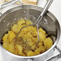 Gadget de cuisine en acier inoxydable, presse-purée de pommes de terre, outil de cuisine, purée de pommes de terre, pression ondulée, accessoires de cuisine 1 pièces l'atelier des ustensiles