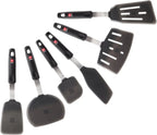 DI ORO Silicone Turner SpaSet - Forever - Spatules de cuisine pour ustensiles de cuisson antiadhésifs - 600 ° Chaleur F l'atelier des ustensiles