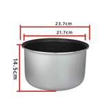 Bol pour multicuiseur Luazon, universel, 5 l, antiadhésif, gris 5146835   Pièces de cuiseur à riz, appareils de cuisine, appareils ménagers l'atelier des ustensiles