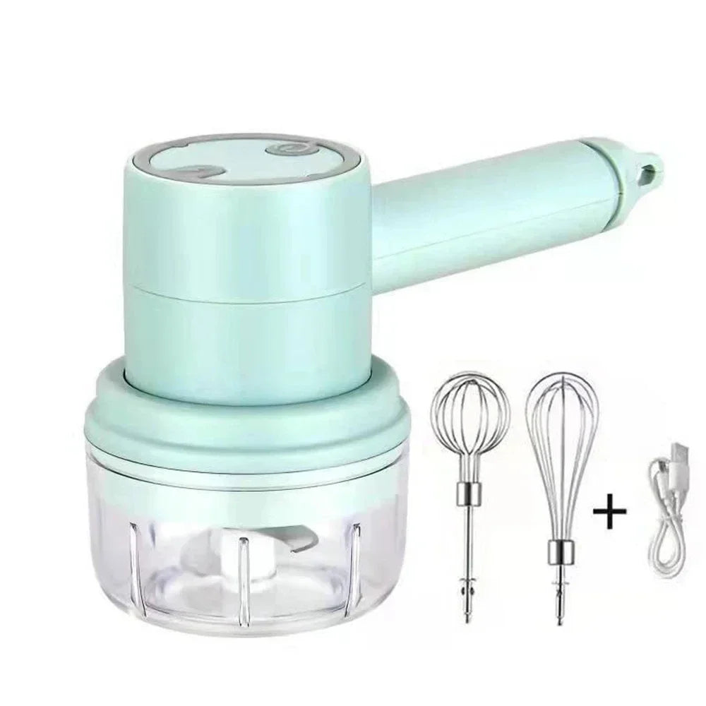 Robot culinaire électrique ensemble mélangeur Portable mélangeur outils de cuisine mélangeur à main mousseur à lait batteur à oeufs gâteau cuisson pétrissage mélangeur l'atelier des ustensiles